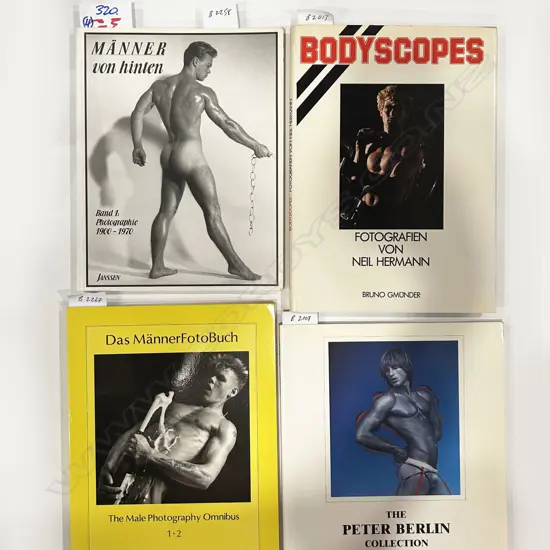FOUR PUBLICATIONS: MALE NUDE PHOTOGRAPHS